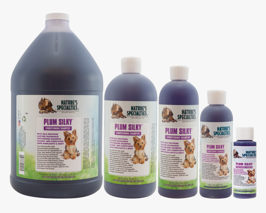 Plum Silky® Shampoo For Dogs & Cats 
 Data-zoom //cdn - Plum Silky Shampoo, HD Png Download