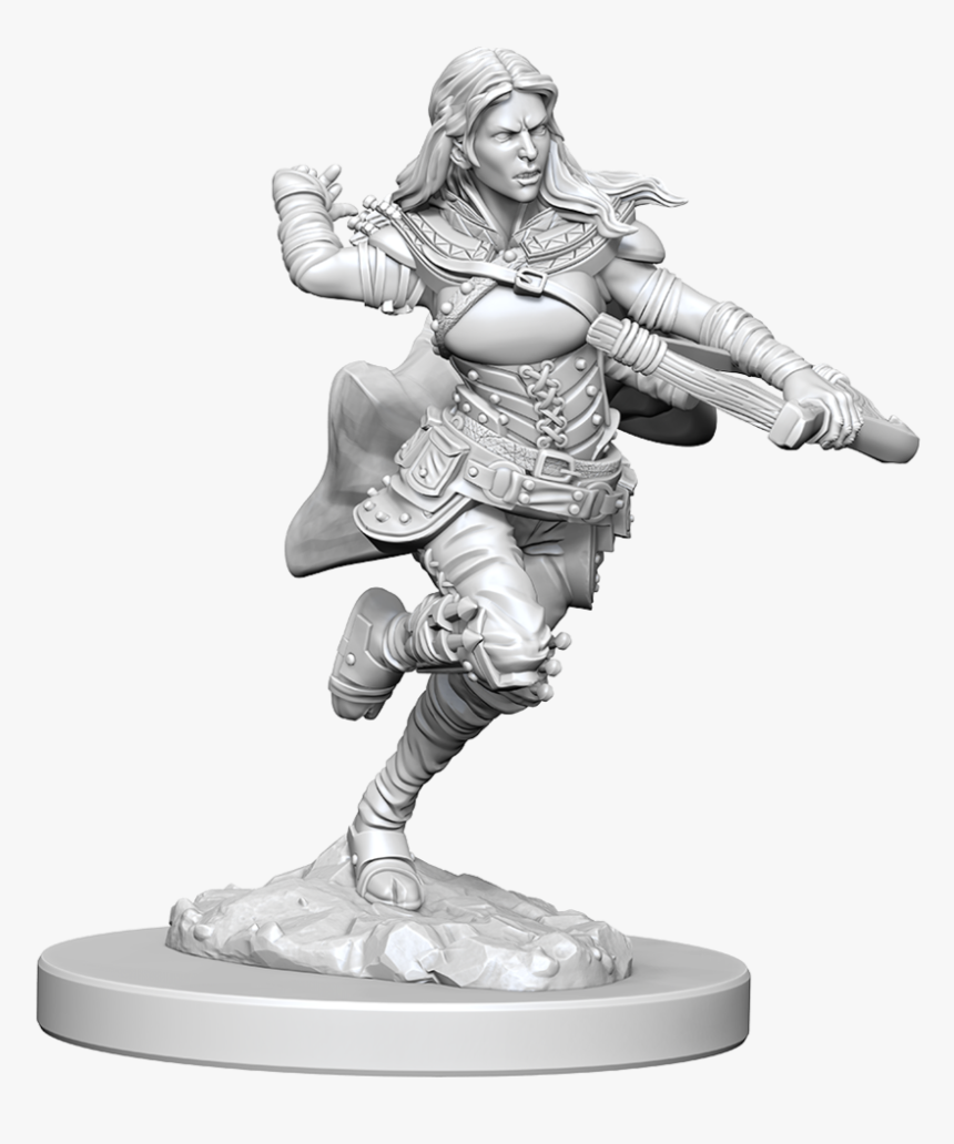 Air Genasi Rogue - Air Genasi Female Rogue, HD Png Download