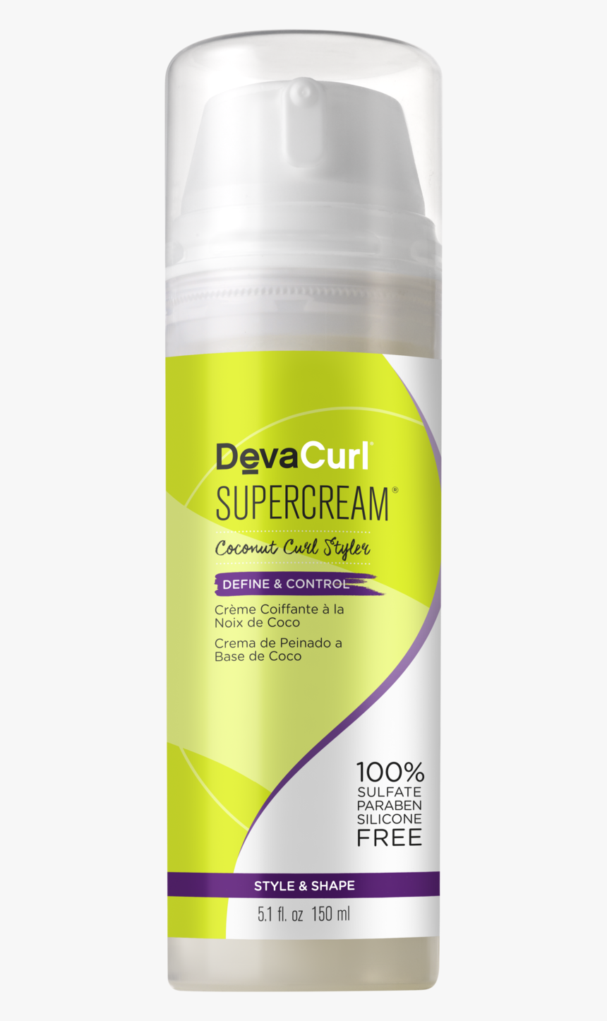 Devacurl Supercream Coconut Curl Styler, HD Png Download