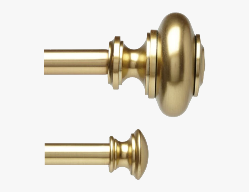 Curtain Rod Brass, HD Png Download