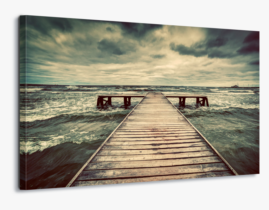 Black And White Jetty Prints, HD Png Download
