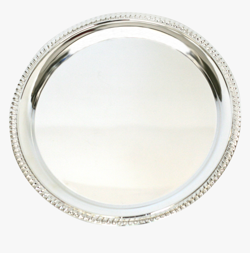 Silver Plate Gadroon Tray - Bangle, HD Png Download