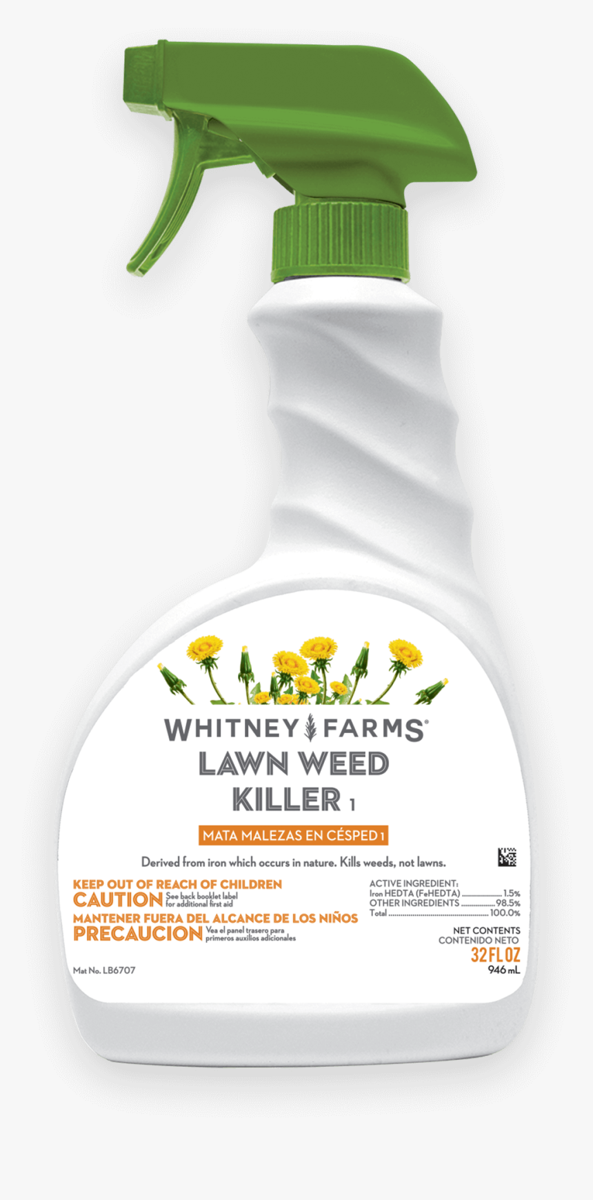 Lawn Weed Killer - Cosmetics, HD Png Download