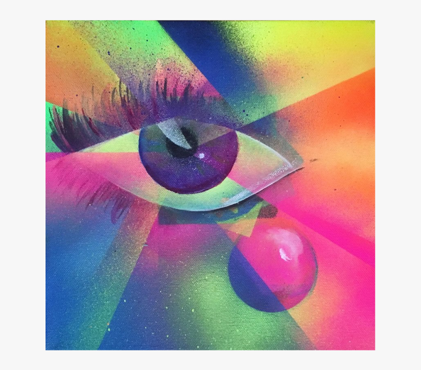 Lindsay Burck Eye Prism Light Art1 - Visual Arts, HD Png Download