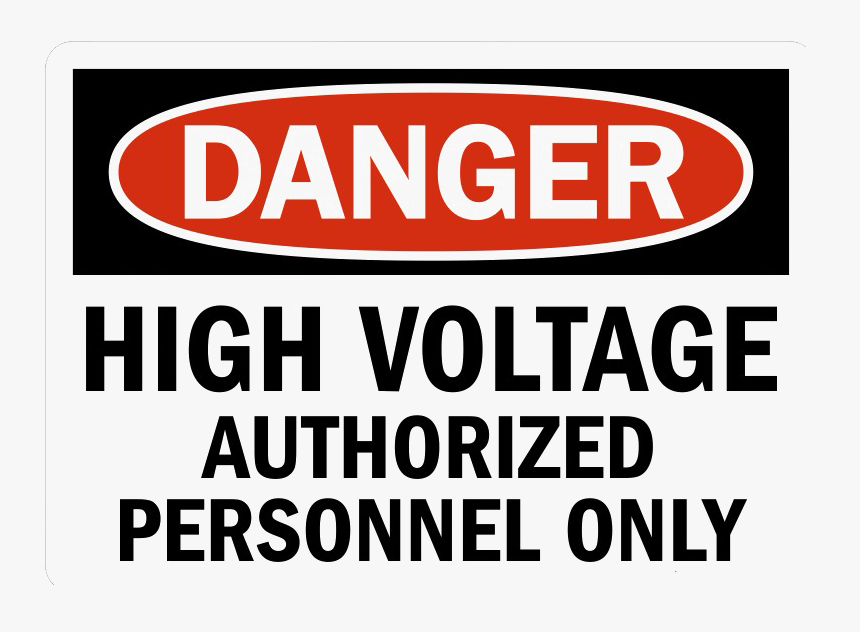 Danger High Voltage Png Transparent Image - Circle, Png Download