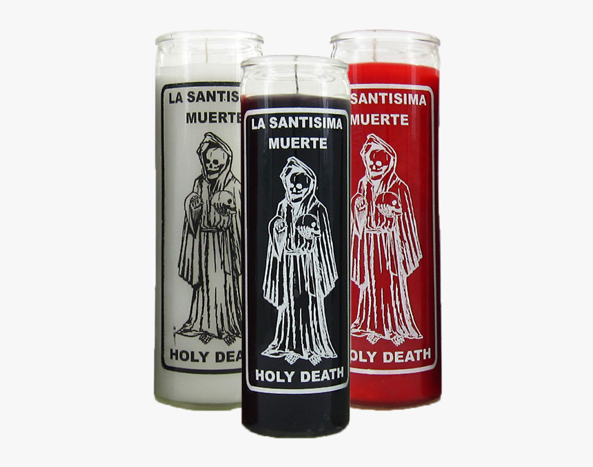 Candles, Mexico, And Santa Muerte Image - Mexican Grim Reaper Candle, HD Png Download
