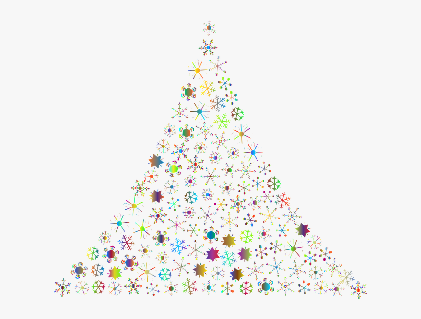 Christmas Tree On No Background, HD Png Download