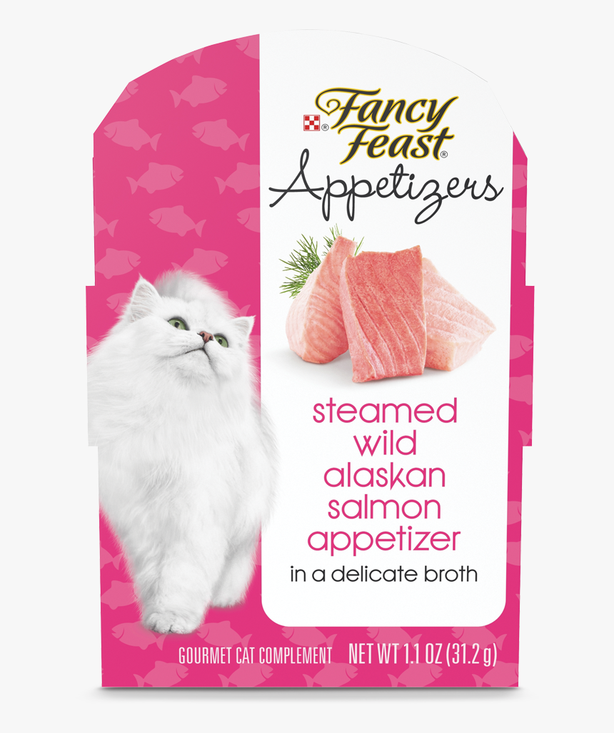 Fancy Feast Salmon Appetizers, HD Png Download