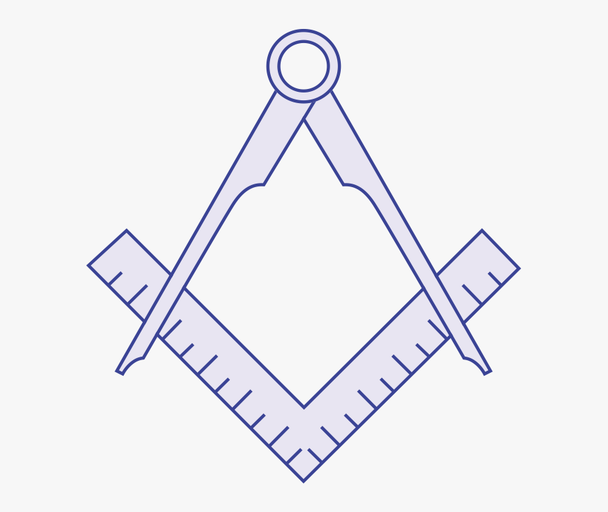 Square & Compass - Great Fear Symbol, HD Png Download