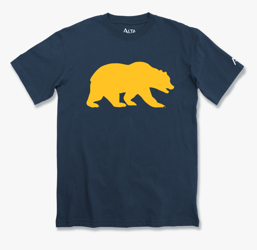 Cal Bears Alta Gracia Tee Walking Bear - Keep Calm And Bear, HD Png Download