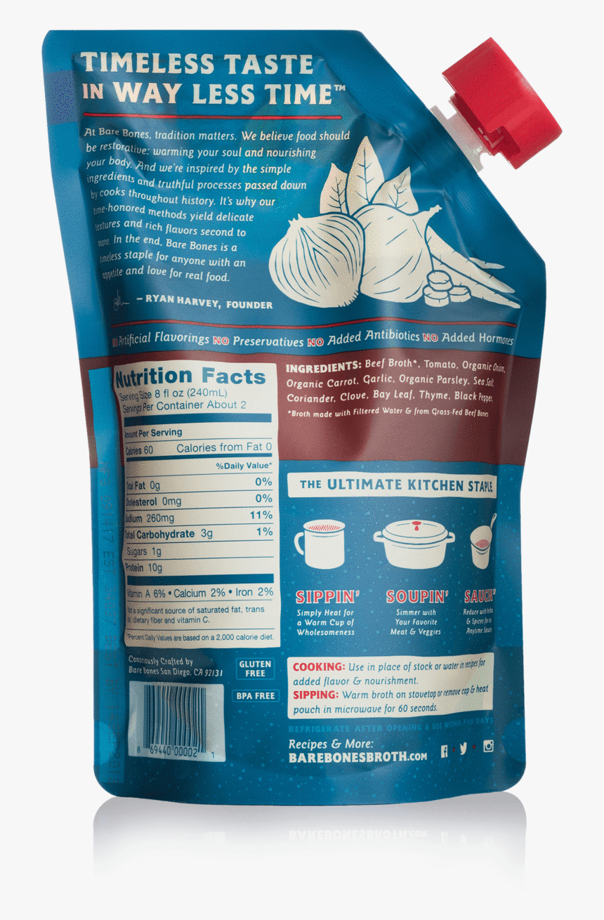 100 Grassfed Beef Bone Broth Hair Care, HD Png Download , Transparent Png Image PNGitem