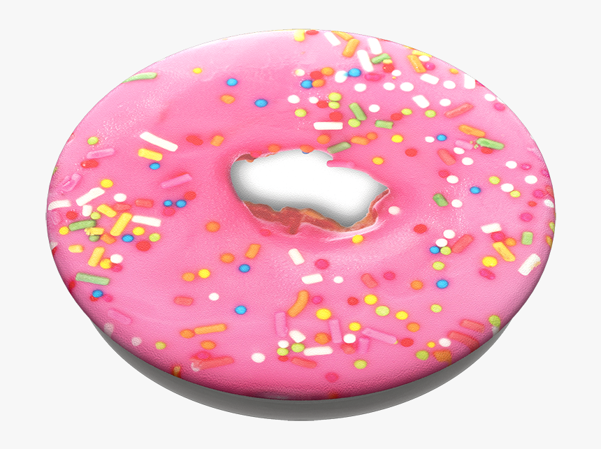 Pink Donut, Popsockets - Popsockets Collapsible Grip And Stand, HD Png Download