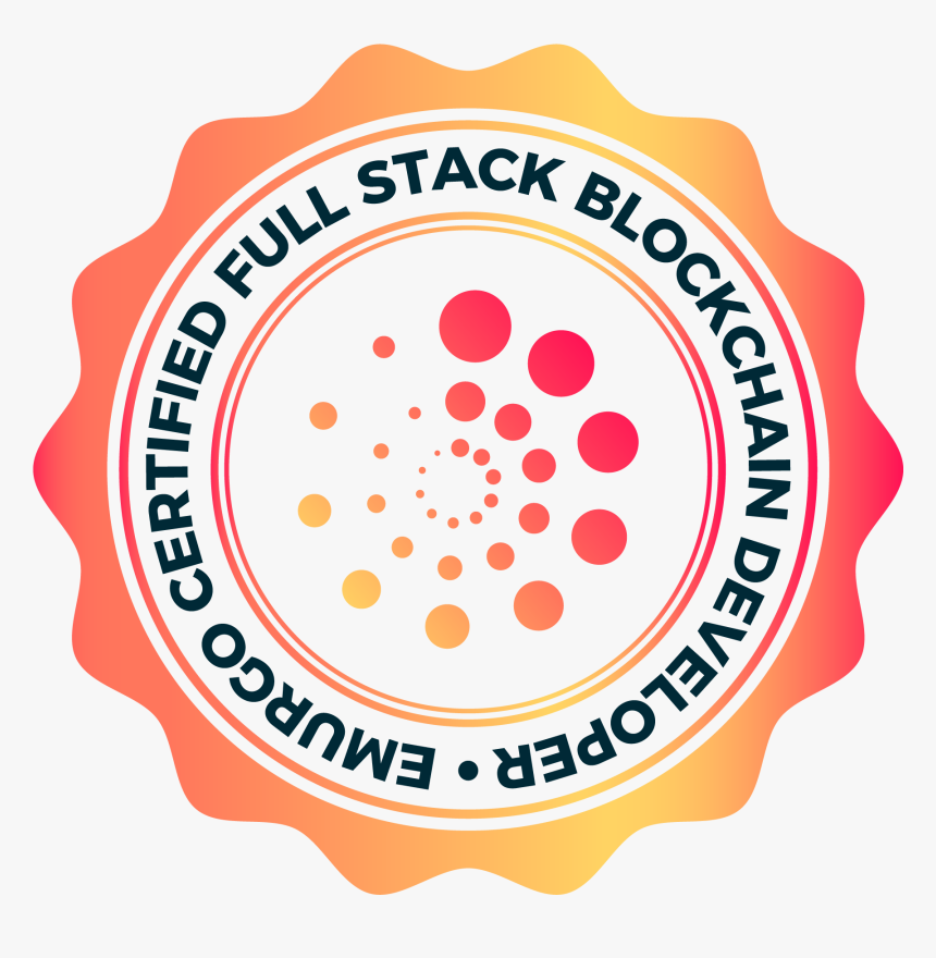 Emurgo Certified Full Stack Blockchain Developer, HD Png Download
