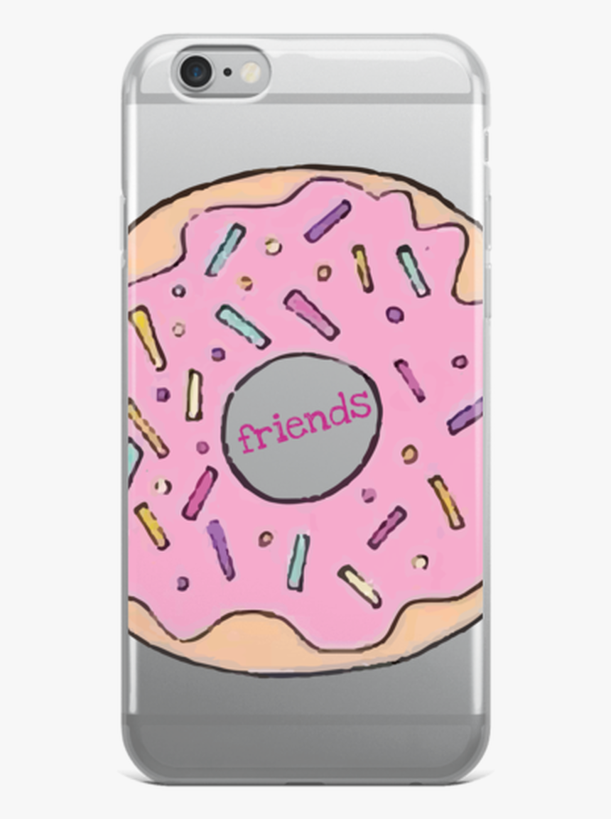 Best Friends Donuts And Coffee Iphone Case For All - Friends Door Phone Case Transparent, HD Png Download