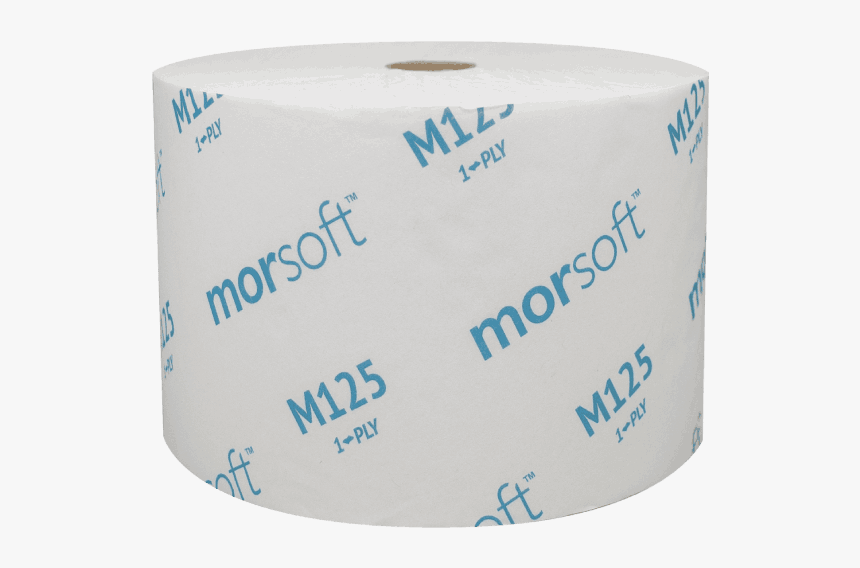 Roll Of M125 Morsoft Porta-potty Restroom Tissue - Toilet Paper, HD Png Download