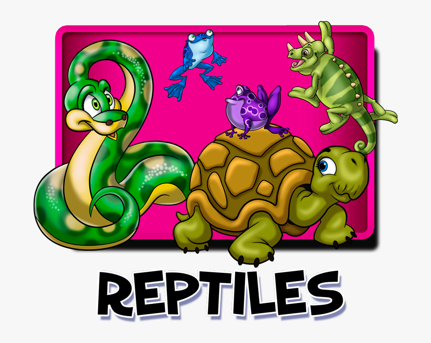 Wwx Icon Reptiles - Cartoon, HD Png Download