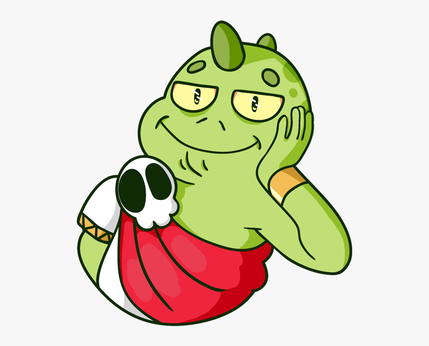 Reptiles Rule Messages Sticker-5 - Рептилоид Png, Transparent Png