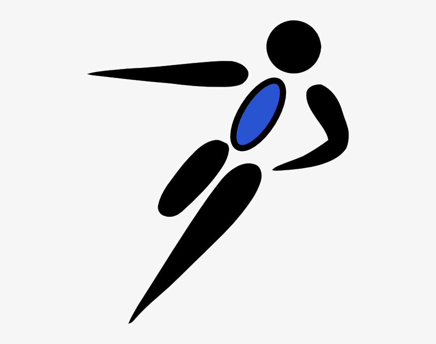 Blue Soccer Man Svg Clip Arts - Clip Art, HD Png Download