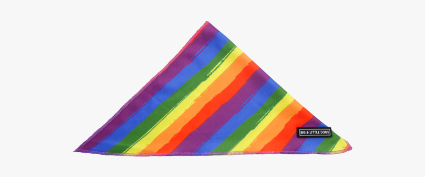 Dog Cooling Neckerchief Bandana Rainbow Pride - Art Paper, HD Png Download