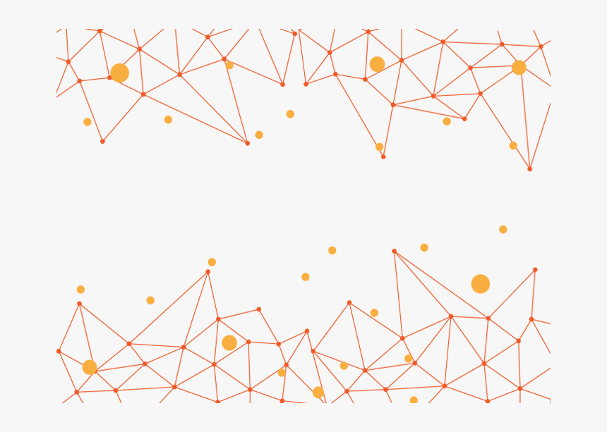 Orange Line Design Png , Png Download - Triangle, Transparent Png