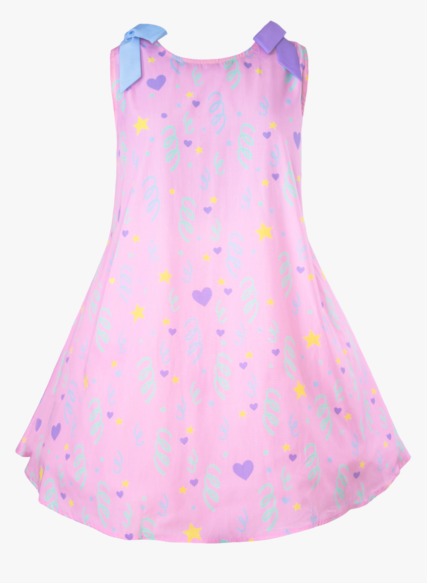 Image Of Pastel Confetti Tie Sleeve Dress Preorder - Pattern, HD Png Download