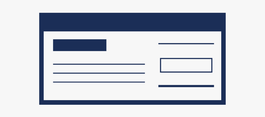 Donate Cheque-02 - Ivory, HD Png Download