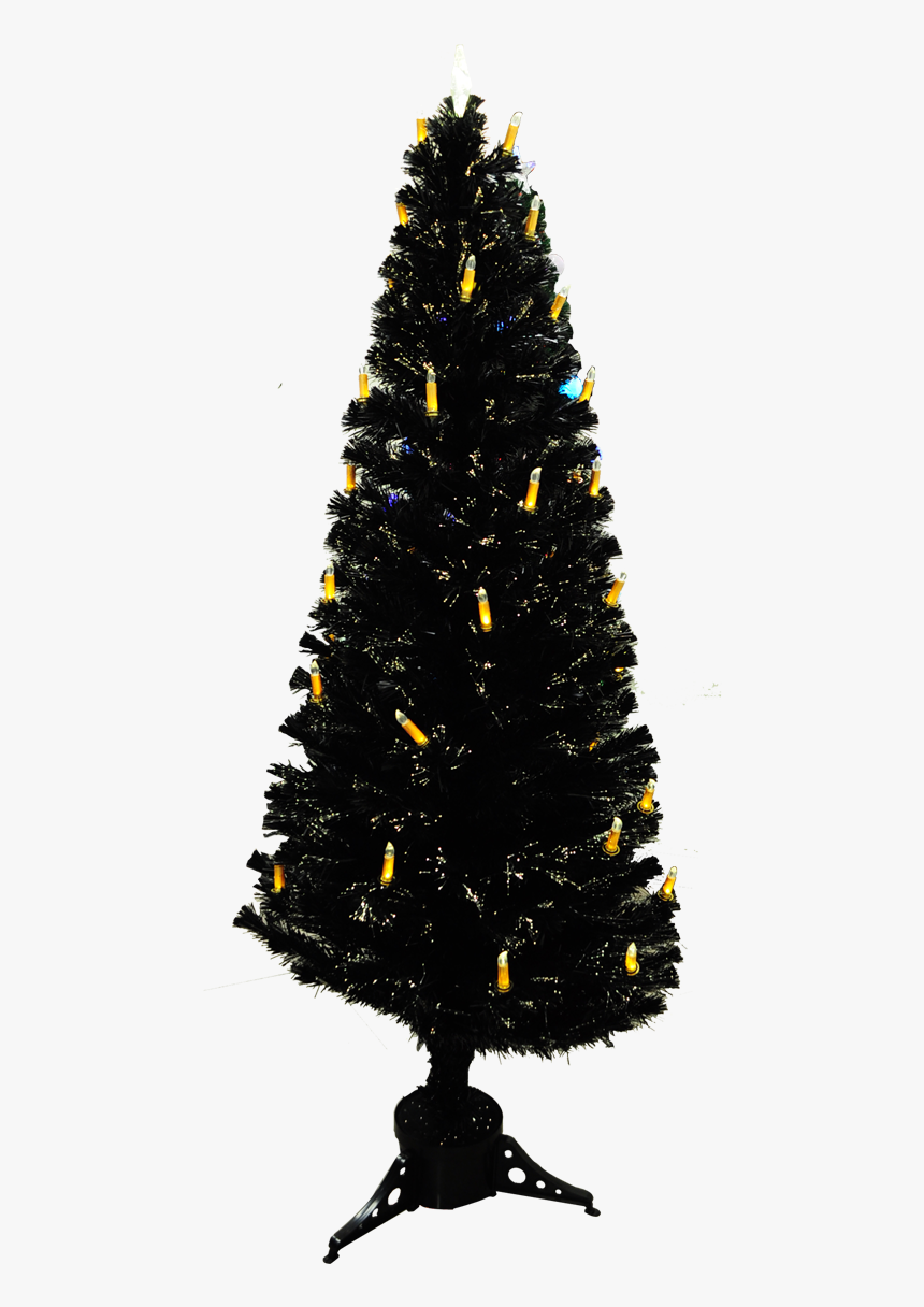 Led Chrstmas Tree With Candle Stick - Candle Stick Lights Christmas Tree, HD Png Download