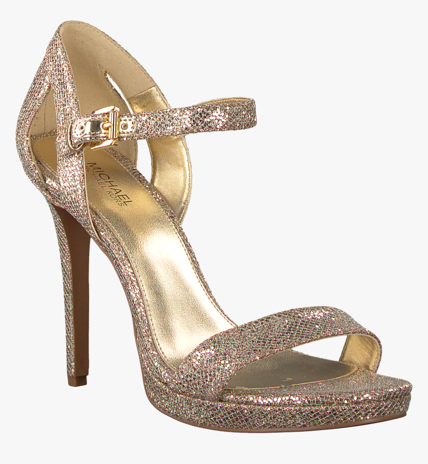 Gold Michael Kors Sandals Tamra Platform - Basic Pump, HD Png Download