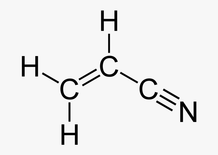 Banner Free Library Molecule Vector Carbon Fiber - Acrylonitrile Formula, HD Png Download