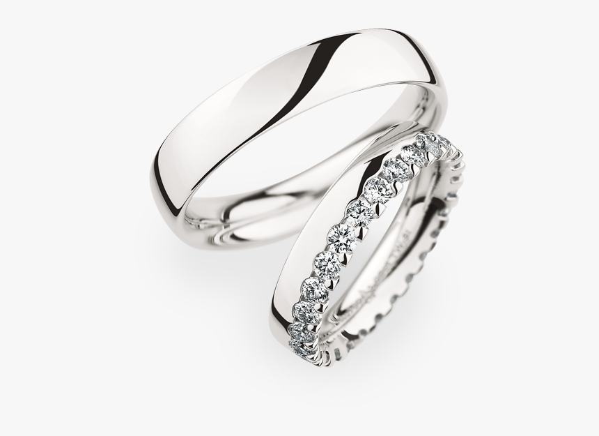 Wedding Rings Png Unique Platinum Wedding Bands Style - Christian Bauer Wedding Rings Uk, Transparent Png