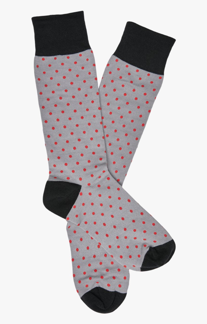 Red And Black - Sock, HD Png Download