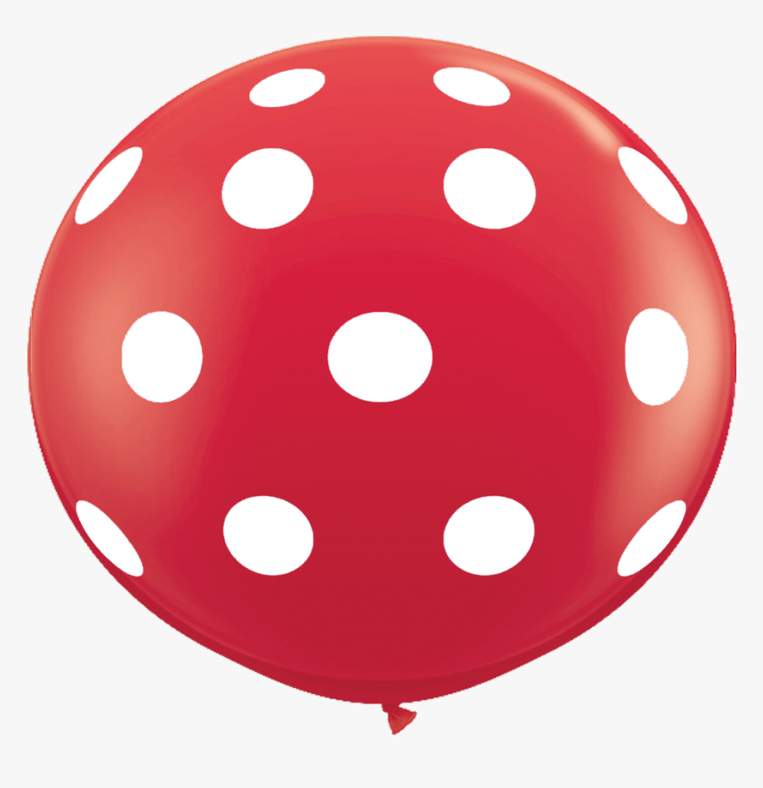 Giant 36 Inch Colored Dots Around Latex Balloons, HD Png Download
