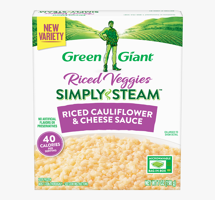 Riced Cauliflower Broccoli Cheese, HD Png Download