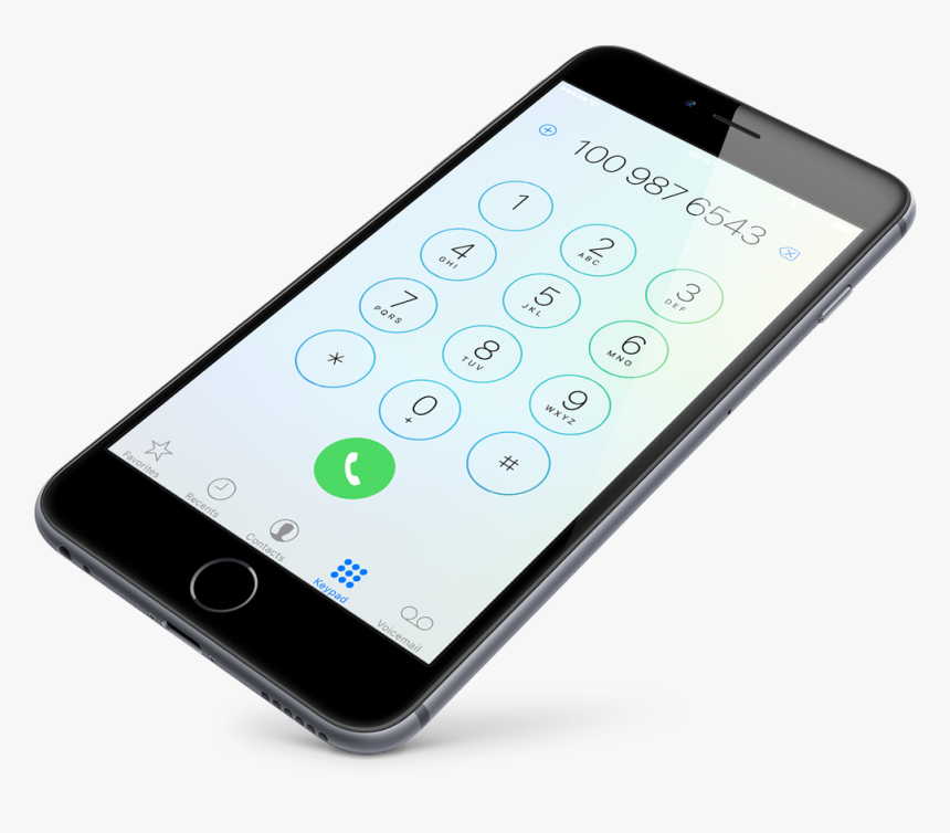Press The Call Button Again To Redial - Uber Mobile Phone Png, Transparent Png