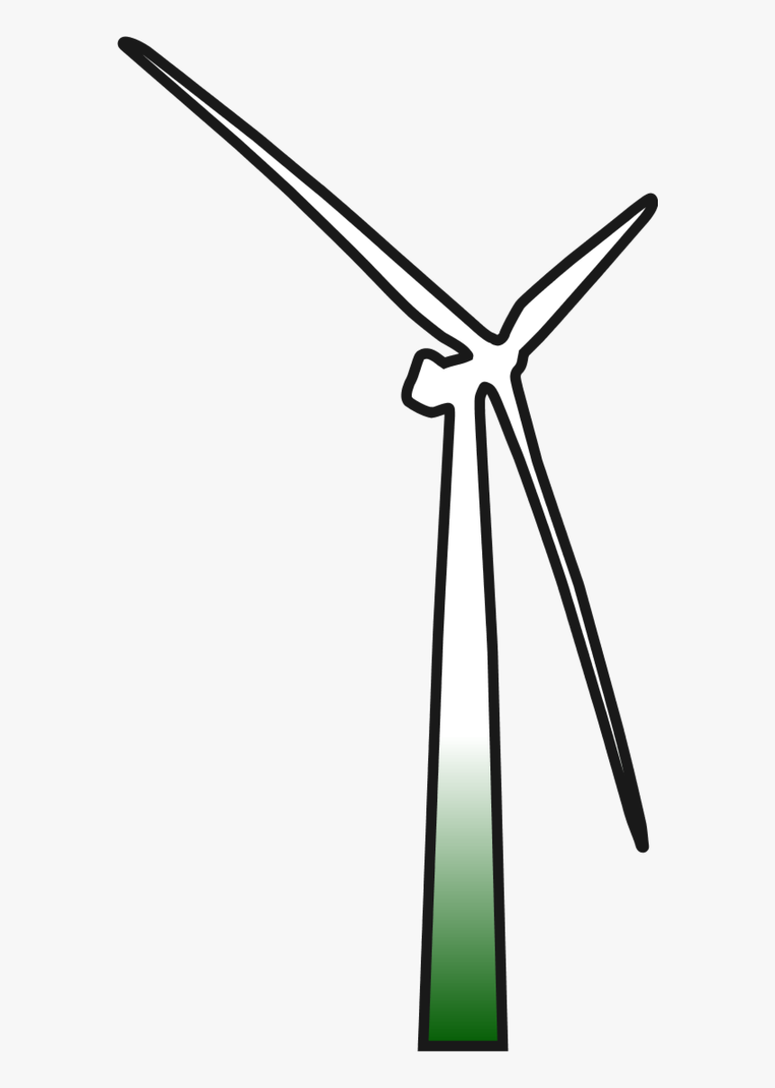 Transparent Wind Swirls Png - Clip Art Wind Turbine Png, Png Download