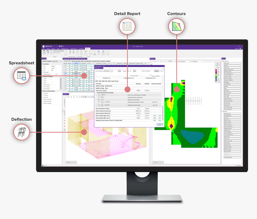 Feature 3d 3a - Computer Monitor, HD Png Download
