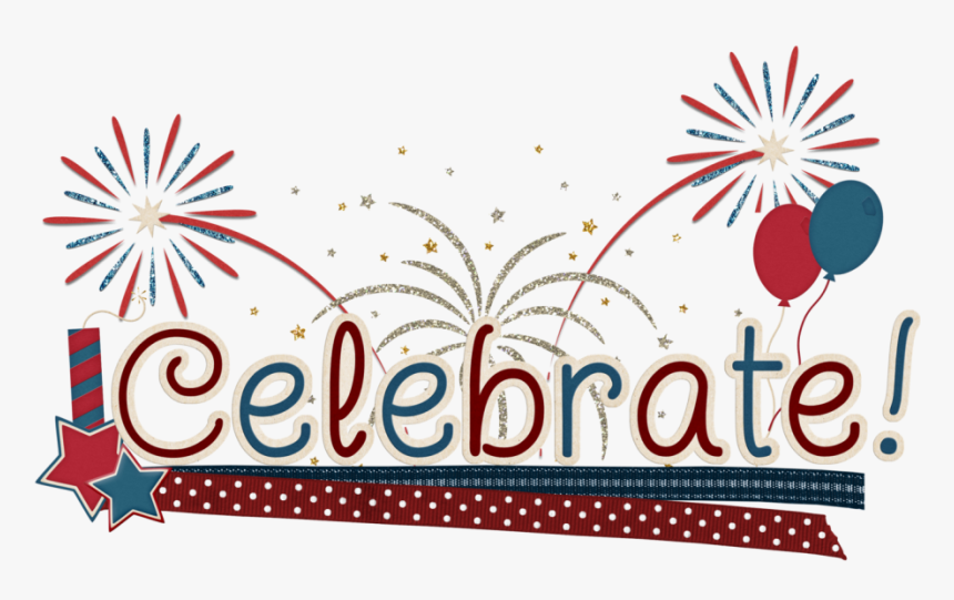 Fireworks Clipart Mickey - 4th Of July Celebration Clipart, HD Png Download