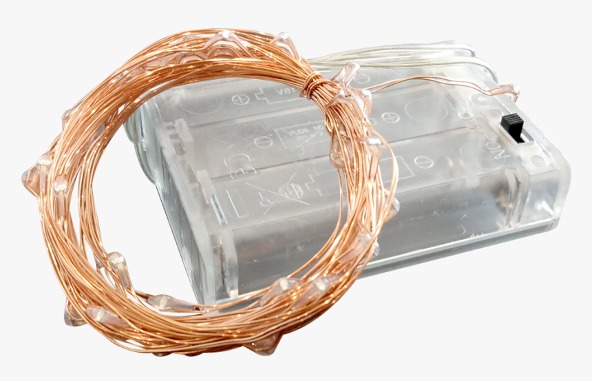 Guirnalda Led Rgb X5m A Pila 50 Leds - Wire, HD Png Download