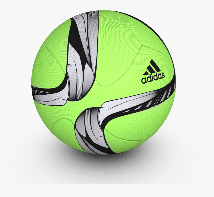 Football Png Adidas Green, Transparent Png