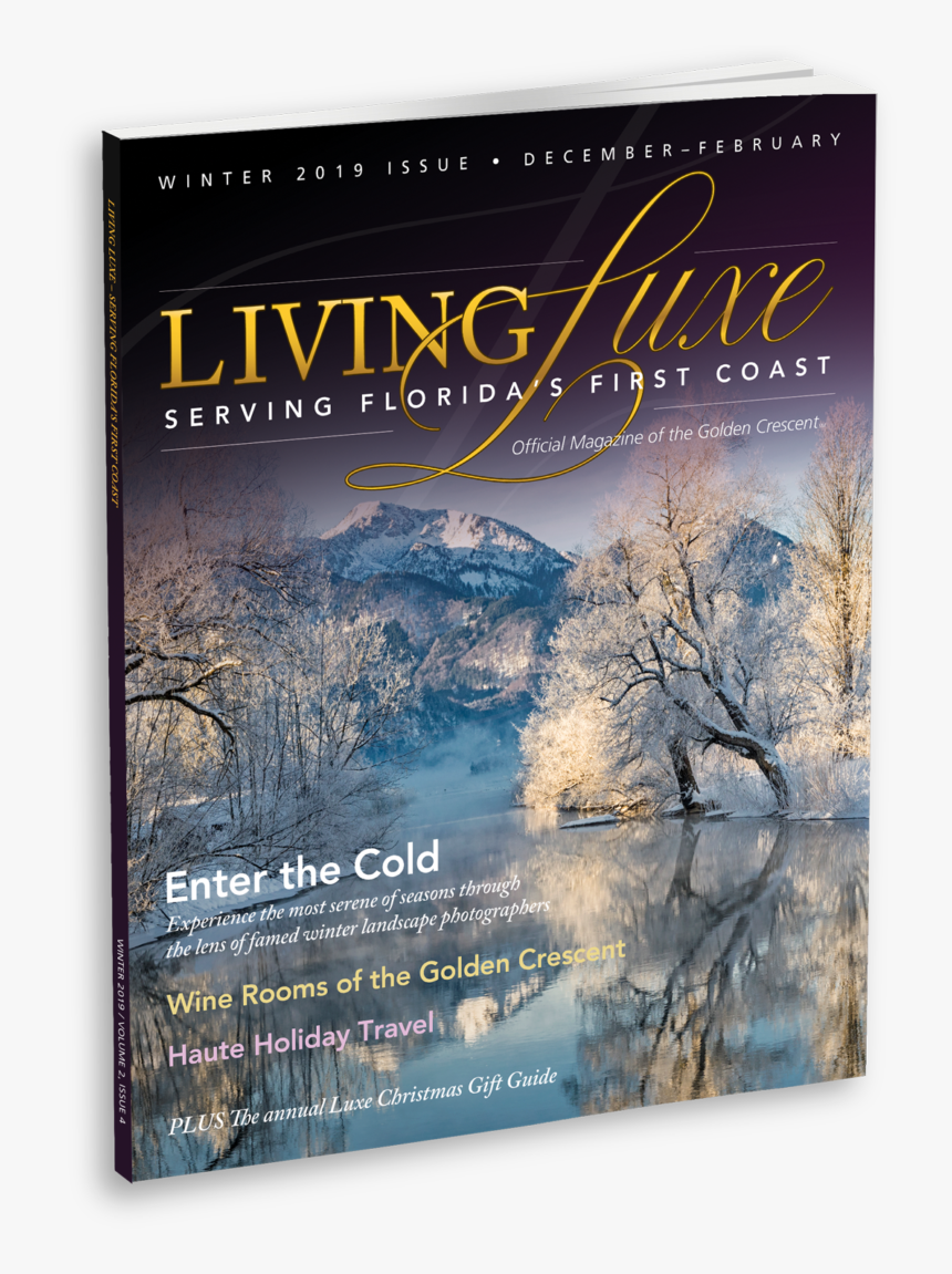 Jacksonville Luxury Magazine Winter - Book Cover, HD Png Download