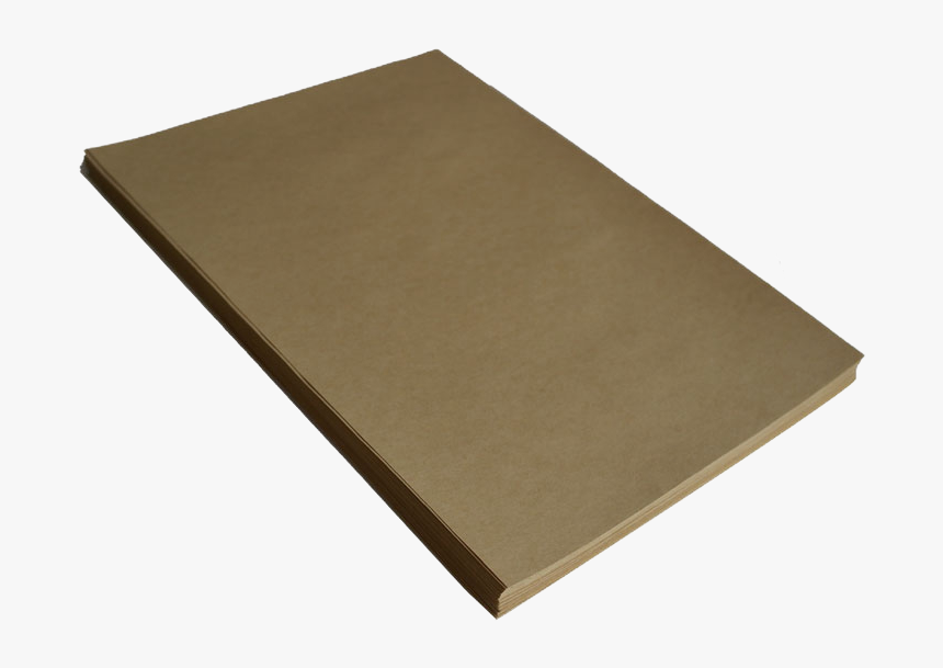 Card Printed Beauty Dark Light Kraft Paper A4 Self-adhesive - Wood, HD Png Download