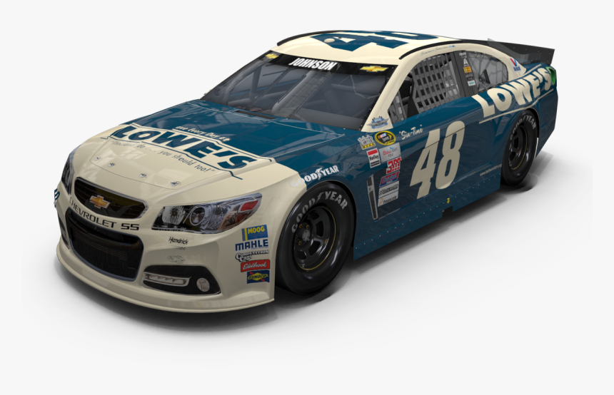 Johnson S Throwback No - Naacar Lowe's Paint Schemes, HD Png Download