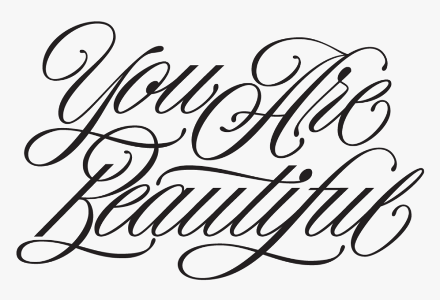 Variouslettering-48 - Calligraphy, HD Png Download