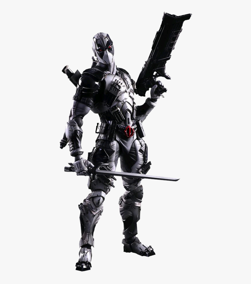 Marvel Universe Variant Play Arts Kai Deadpool Af, HD Png Download