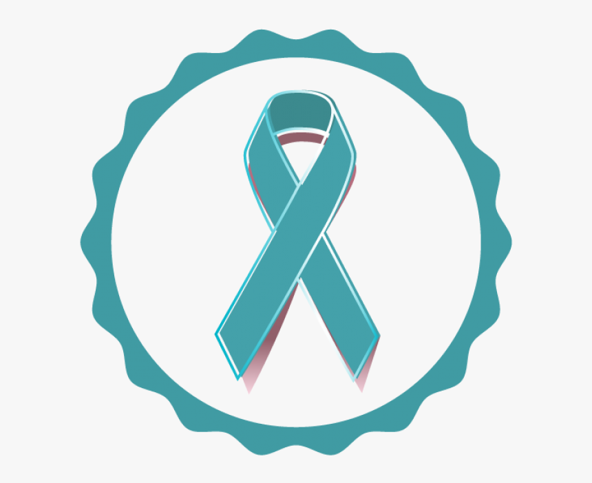 Ovarian Cancer Ribbon Clipart, HD Png Download