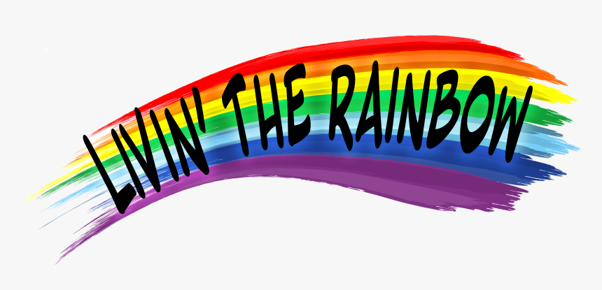 Lovin The Rainbow White Shadow Png - Graphic Design, Transparent Png