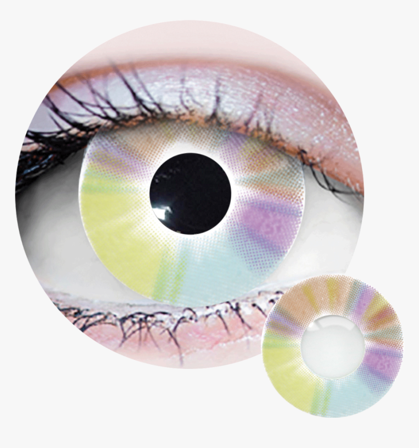 Pink Manson Contact Lenses, HD Png Download