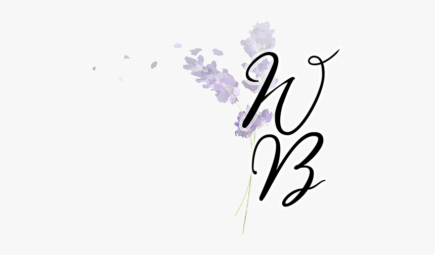 Wb Flower - Calligraphy, HD Png Download