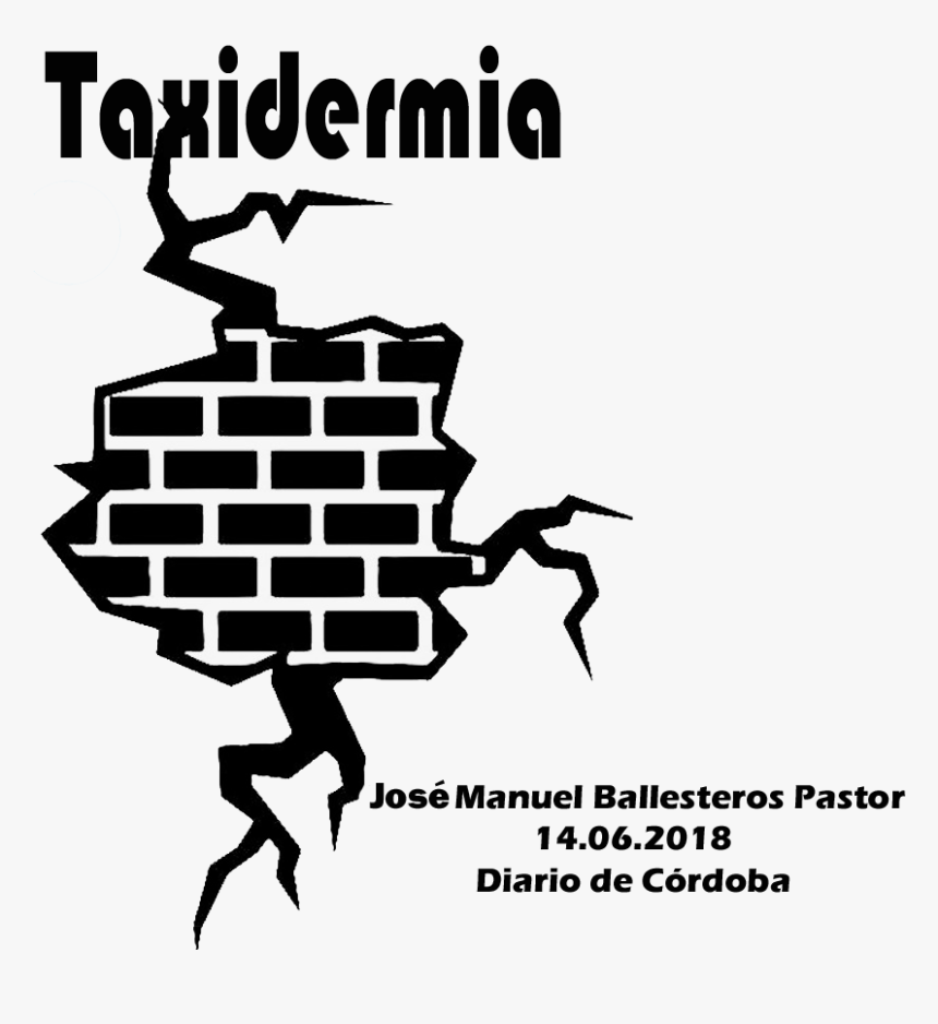 «taxidermia» Artículo De José Manuel Ballesteros Pastor - 1 7 Mart Deprem Haftası, HD Png Download