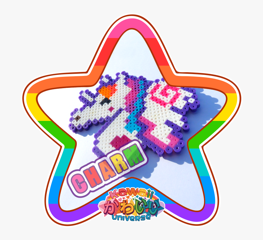 Cute Pegacorn Unicorn Macro Charm, HD Png Download